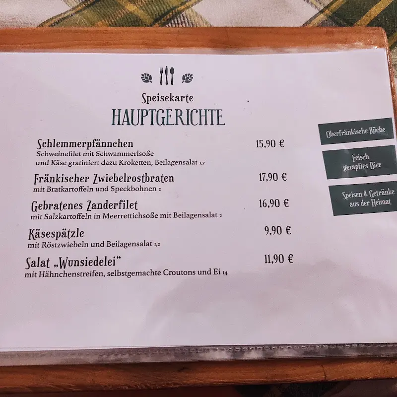 Menü_Wunsiedelei_Wunsiedel_Bild_1