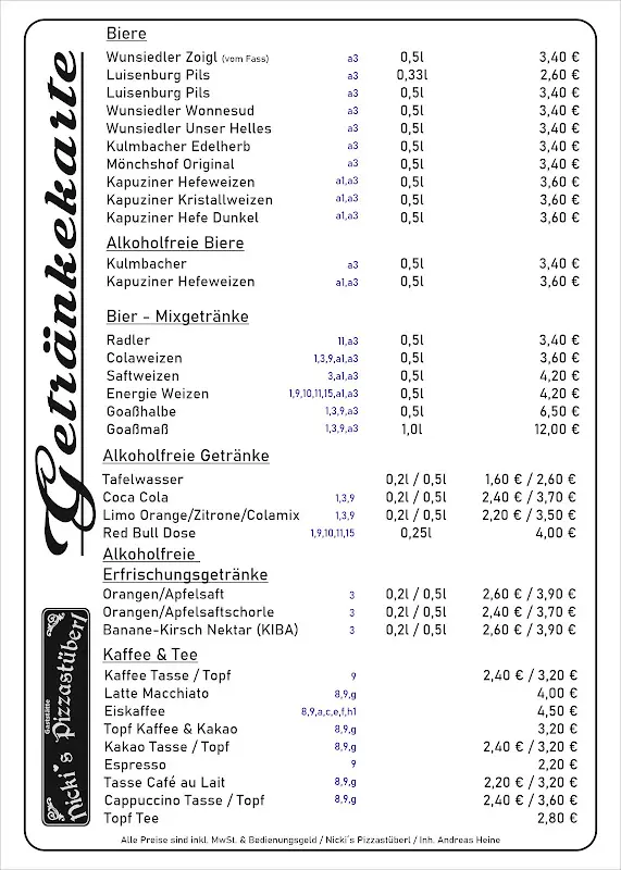 Menu_Nicki’s Pizzastüberl_Wunsiedel_image_2