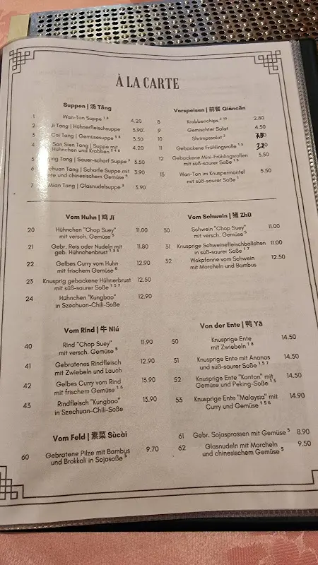 Menu_China-Restaurant Shanghai_Wunsiedel_immagine_1