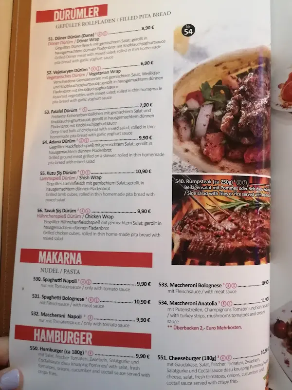 Menu_Anatolia Cafe Restaurant Frankfurt am Main_Main_immagine_1