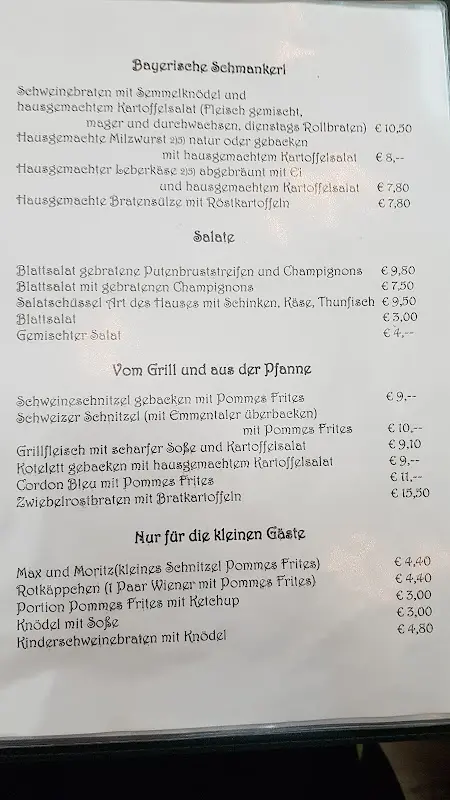 Menu_Gasthaus Schlammerl_Zorneding_immagine_2