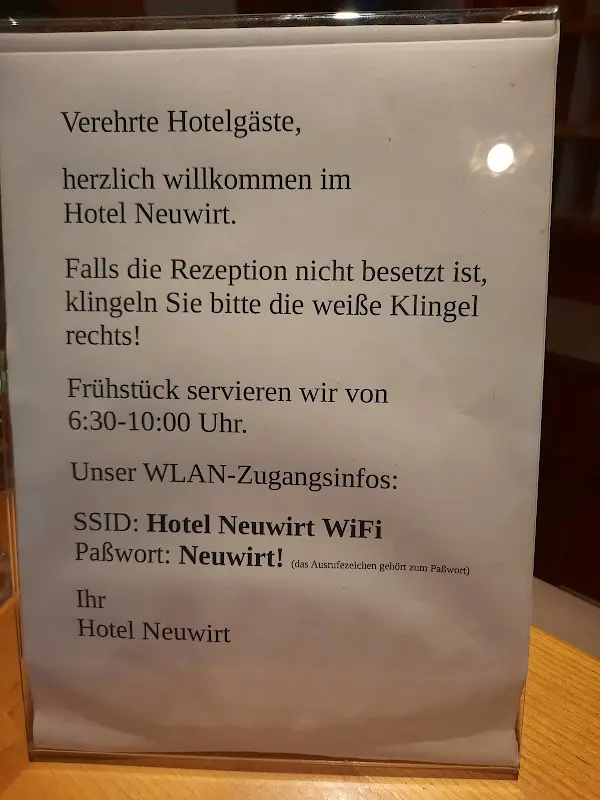 Menu_Restaurant @ Hotel Neuwirt_Zorneding_immagine_1