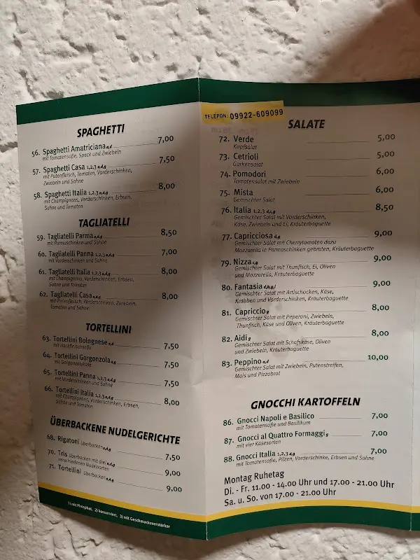 Menu_Pizzeria da peppino_Zwiesel_image_1