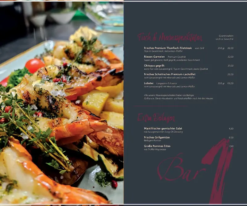 Menü_Bar1grillrestaurant Steakhaus_Zirndorf_Bild_4