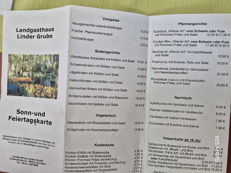 Menu_Landgasthaus Linder Grube_Zirndorf_immagine_3