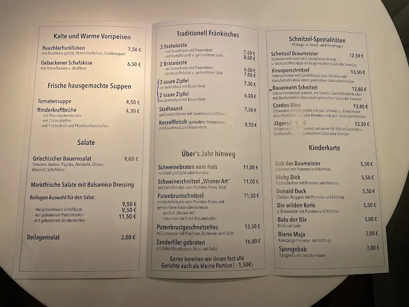 Menu_Gaststätte zum Bauernwirt_Zirndorf_image_1