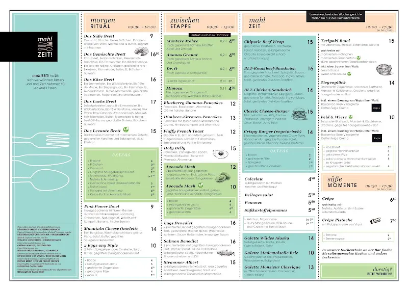 Menu_mahlZEIT! - Restaurant & Frühstück - Zirndorf_Zirndorf_image_1