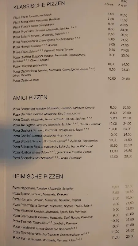 Menu_AMICI Freising - Pizzeria Cucina_Freising_image_2