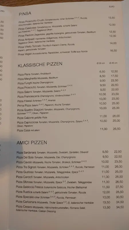 Menu_AMICI Freising - Pizzeria Cucina_Freising_image_3