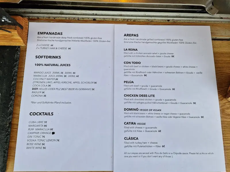 Menu_La Casita_Berlin_image_2