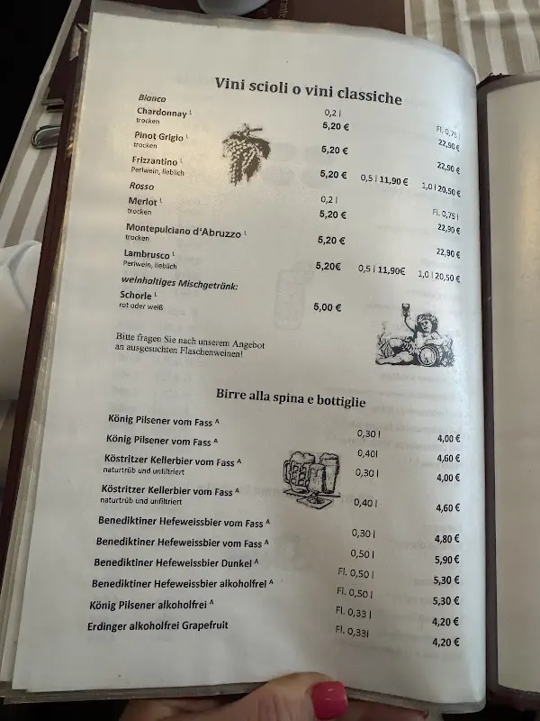 Menu_La Dolce Vita Ristorante_Berlin_immagine_4