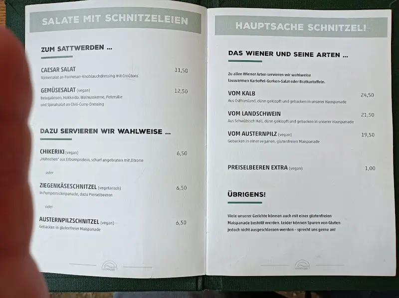 Menu_Schnitzelei Mitte_Berlin_immagine_2