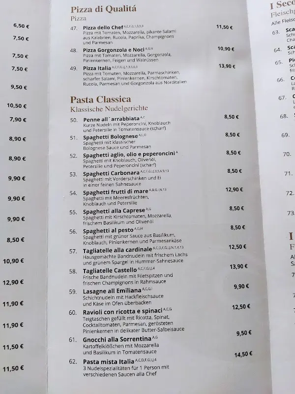Menu_Ristorante Il Castello_Berlin_immagine_4