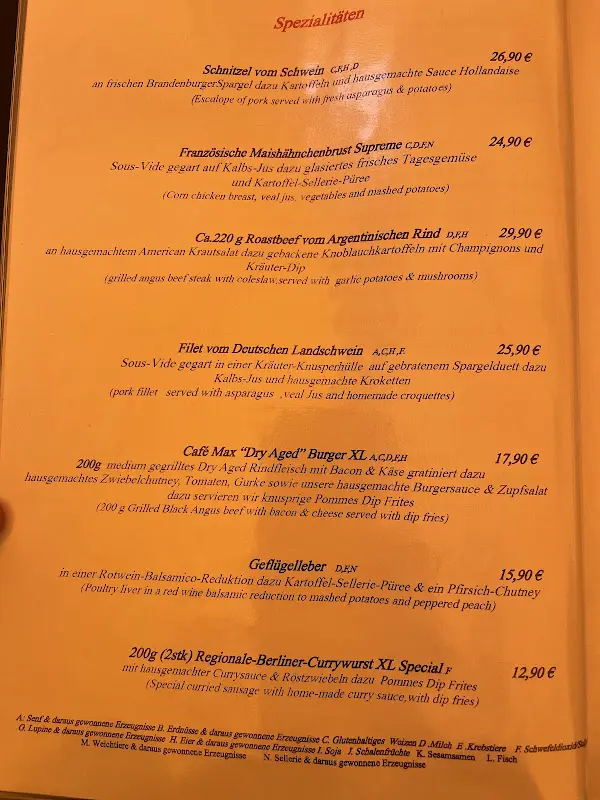 Menu_Kaffeehaus Madlen im Cafe Max Berlin_Berlin_image_1