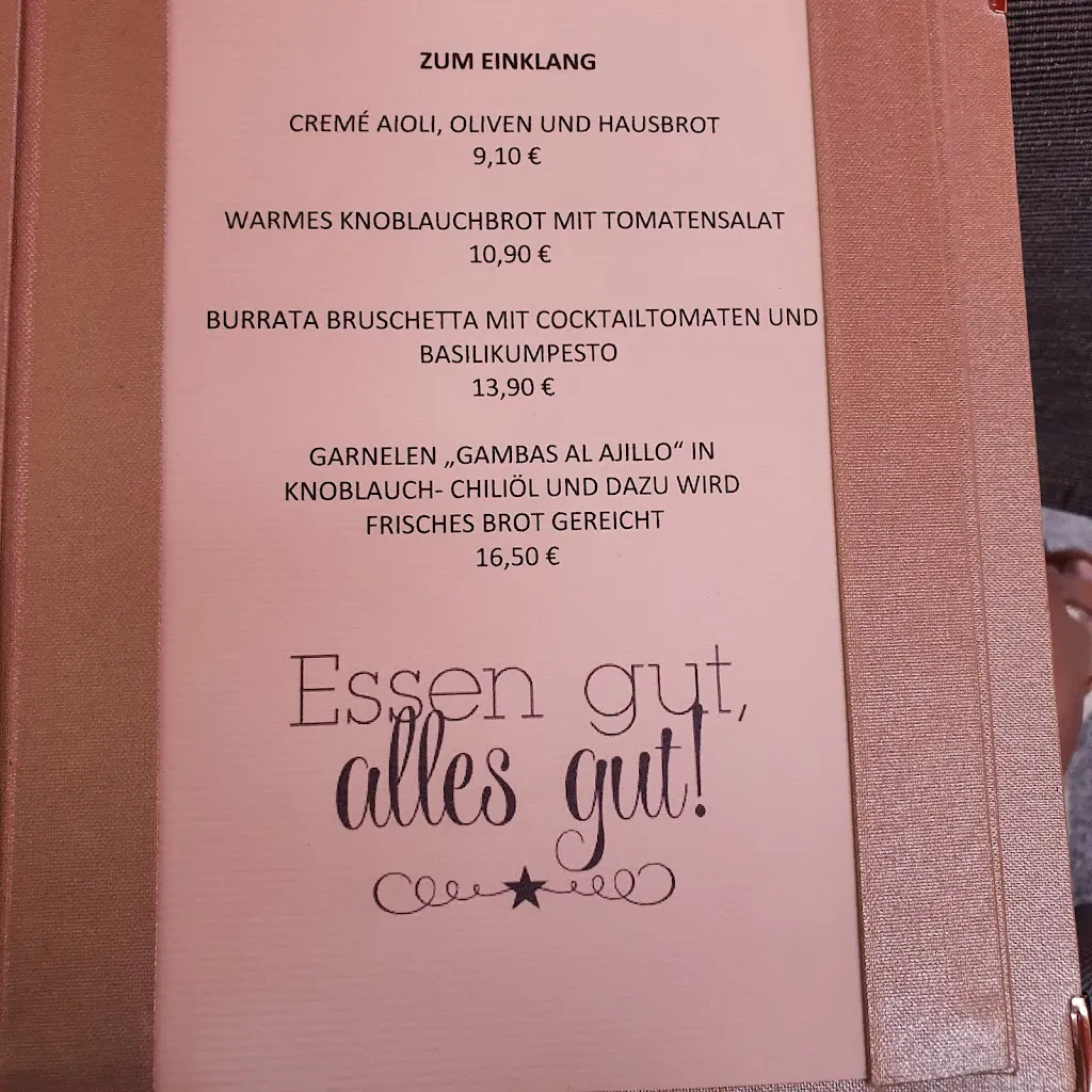 Menu_Pension & Restaurant Hofgeflüster_Berlin_immagine_3