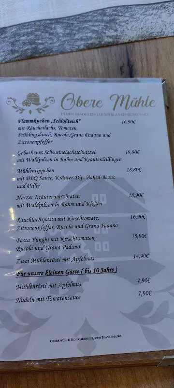 Menu_Pension im Harz - Gasthof Obere Mühle in Blankenburg__immagine_2