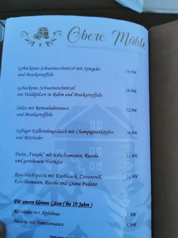Menu_Pension im Harz - Gasthof Obere Mühle in Blankenburg__immagine_4