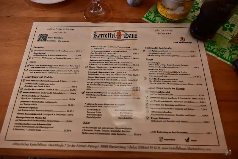 Menu_Altdeutsches Kartoffelhaus_(Harz)_immagine_2