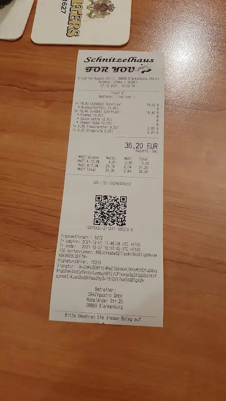 Mohsen OG_Schnitzelhaus For You Blankenburg_(Harz)_review