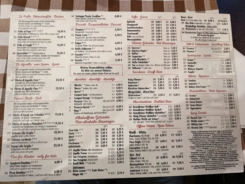 Menü_Pizzeria Corallo_Rangsdorf_Bild_1