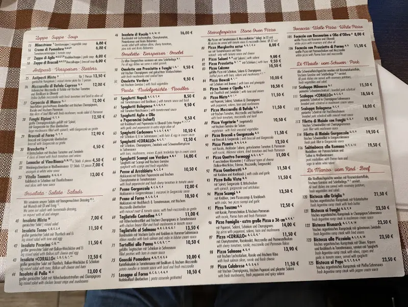 Menü_Pizzeria Corallo_Rangsdorf_Bild_2