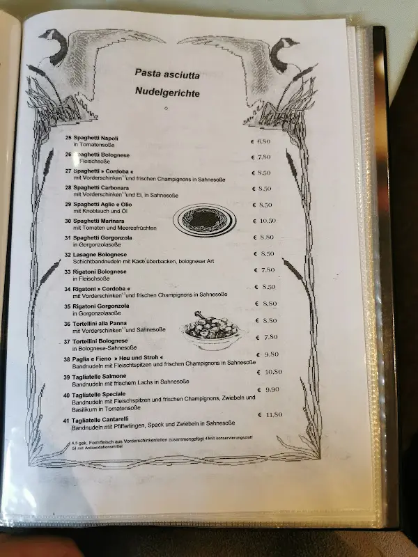 Menu_Restaurant Cordoba Italienischer und Deutsche Küche_Berlin_image_1