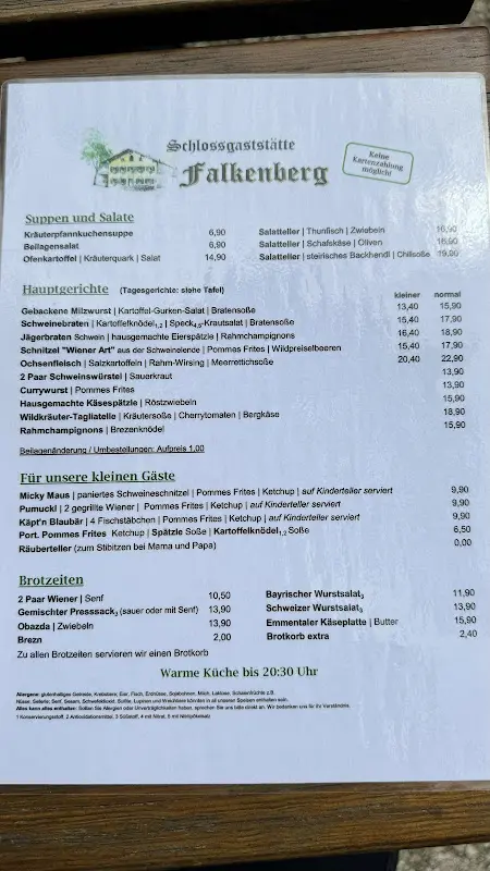 Menu_Schloßgaststätte Falkenberg_Moosach_image_1