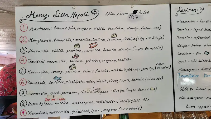 Menu_Lilla Napoli_Sweden_image_3