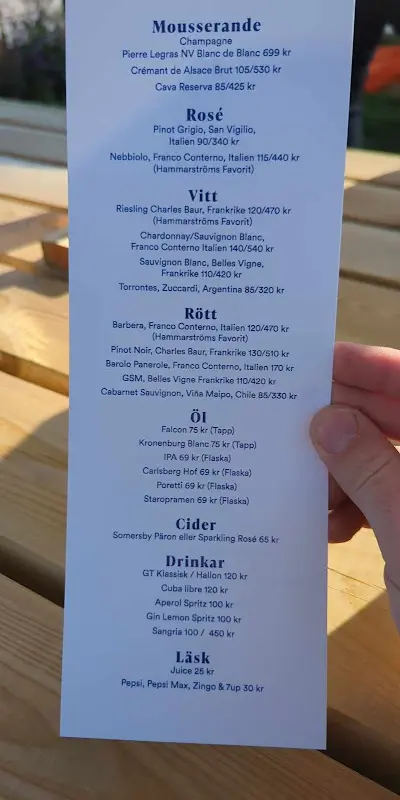 Menu_Hammarströms Fiskebod_Sweden_image_3