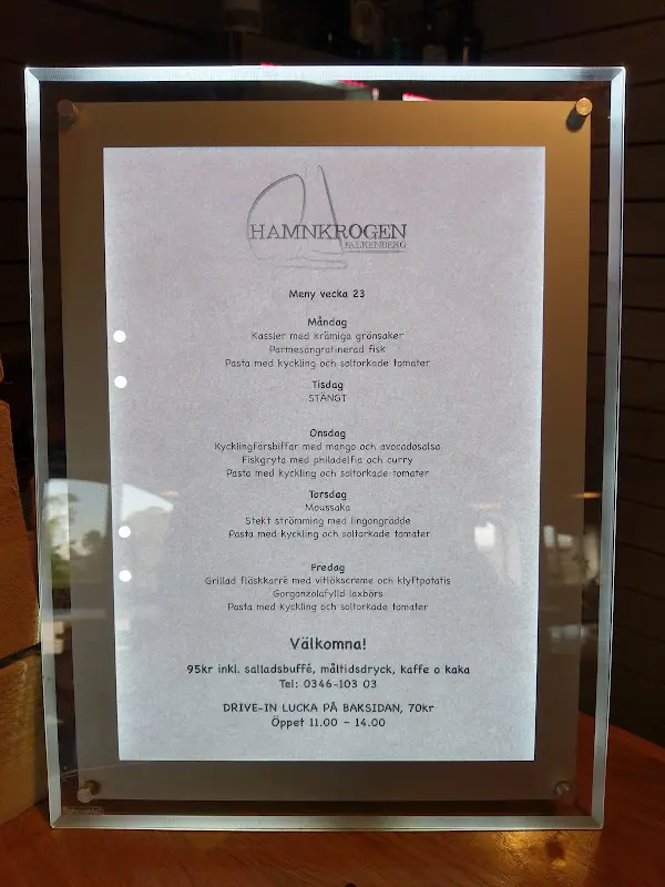 Menu_Hamnkrogen i Falkenberg AB_Sweden_image_3