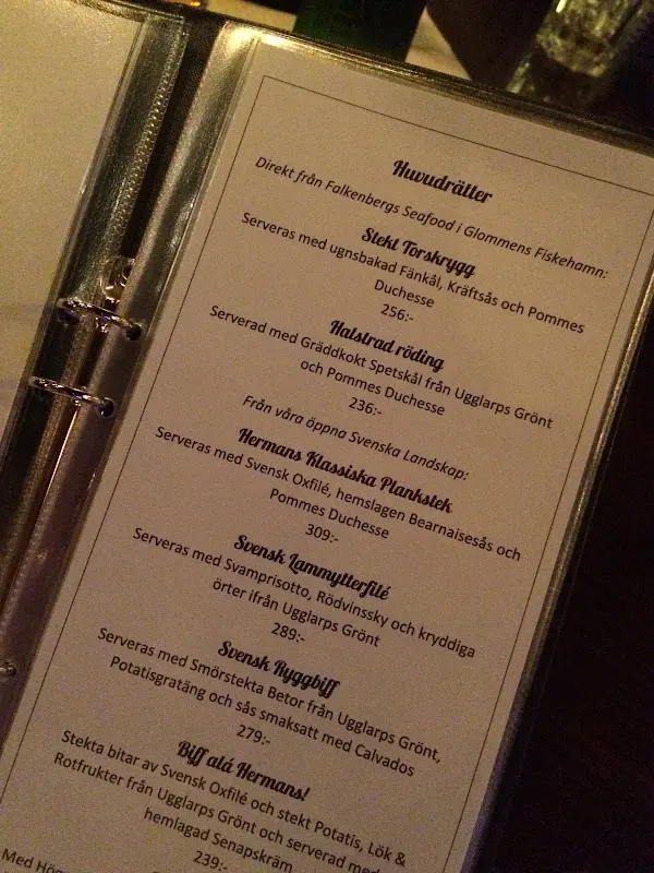 Menu_Hermans Restaurang & Nöje_Sweden_image_4