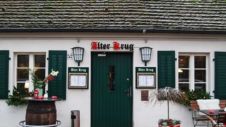Alter Krug Dahlem restaurant in Berlin