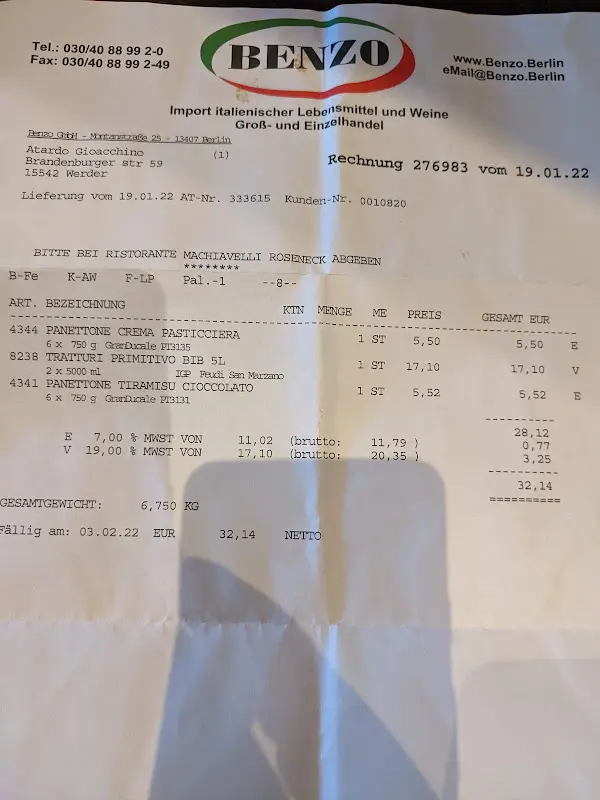 Menu_Machiavelli Restaurant - Restaurant in Grunewald Dahlem_Dahlem_immagine_3