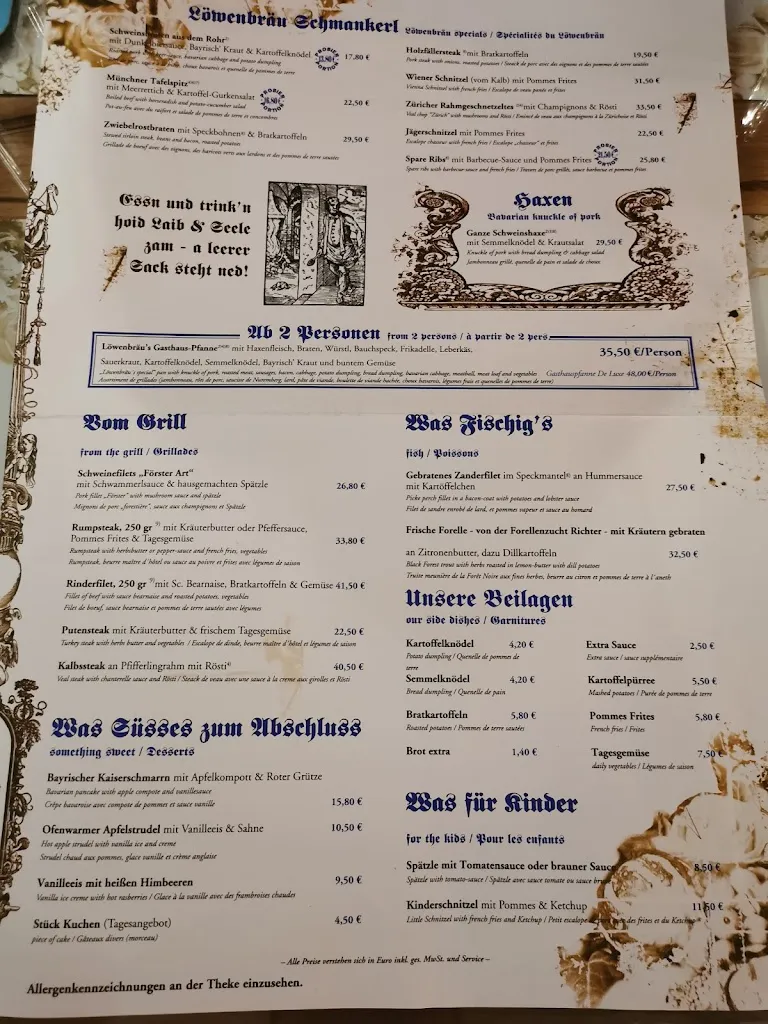 Menu_Löwenbräu Baden-Baden_Baden-Baden_immagine_3
