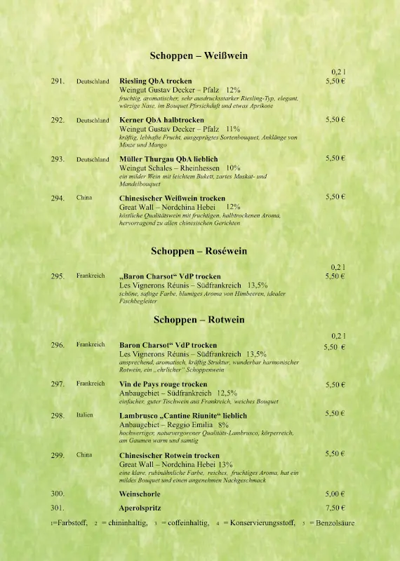 Menu_Hong Shun_Falkensee_immagine_3