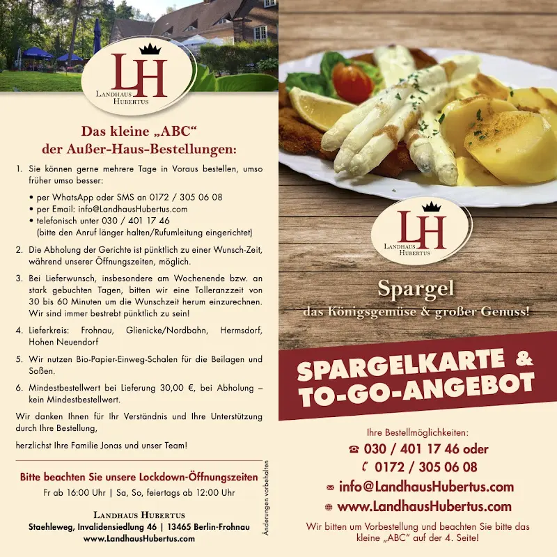 Menu_Landhaus Hubertus_Berlin_immagine_4