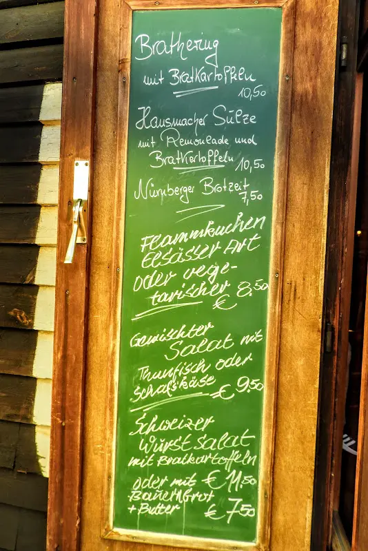 Menu_Restaurant Kleine Badewiese_Berlin_immagine_1