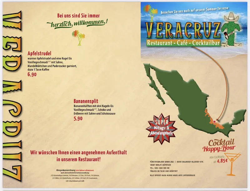 Menu_„Veracruz“ das mexikanische Restaurant im Fürstenwalder Damm_Berlin_image_4