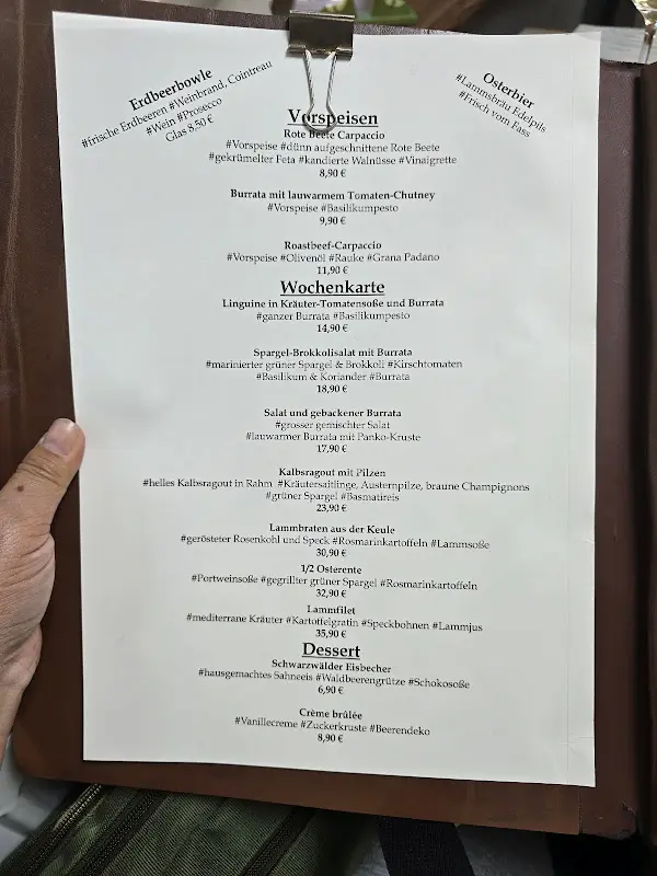 Menu_Restaurant Scheune_Berlin_immagine_1