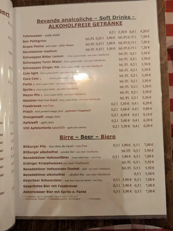 Menu_YVONNE Tuscany Restaurant & Pizzeria_Berlin_image_1
