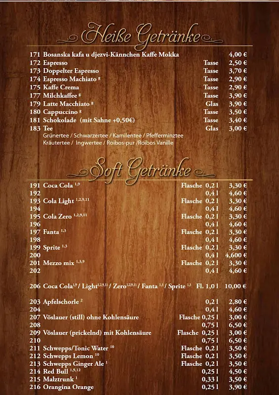 Menu_Sarajevo Inn Grunewald_Berlin_image_3