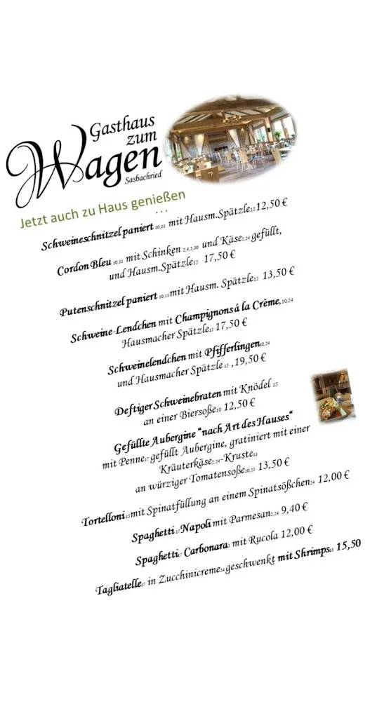 Menu_Gasthaus mit Landhotel zum Wagen_Achern_image_1