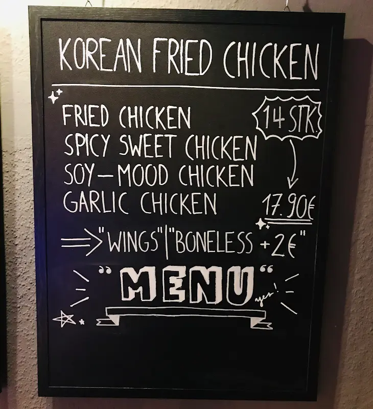 Menu_Gangnam - Korean Chicken Restaurant_Berlin_immagine_2
