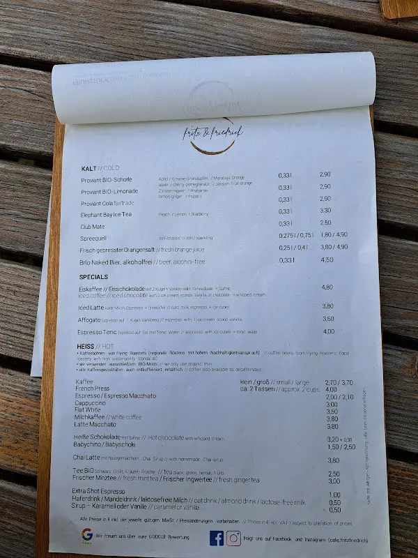 Menu_Café fritz & friedrich_Berlin_immagine_4