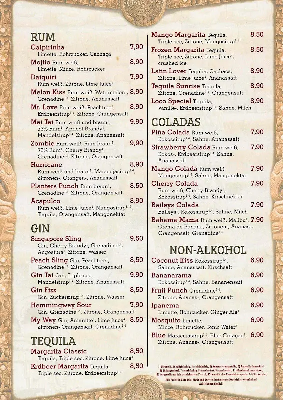 Menu_PocoLoco 4 | Cantina Mexicana & Cocktailbar | Karow_Berlin_immagine_1
