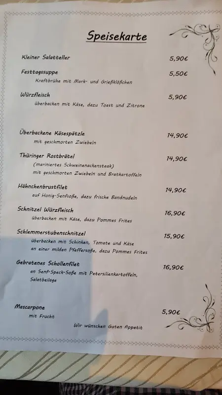 Menu_Schlemmerstube am Gänsemarkt_Kaulsdorf_image_1