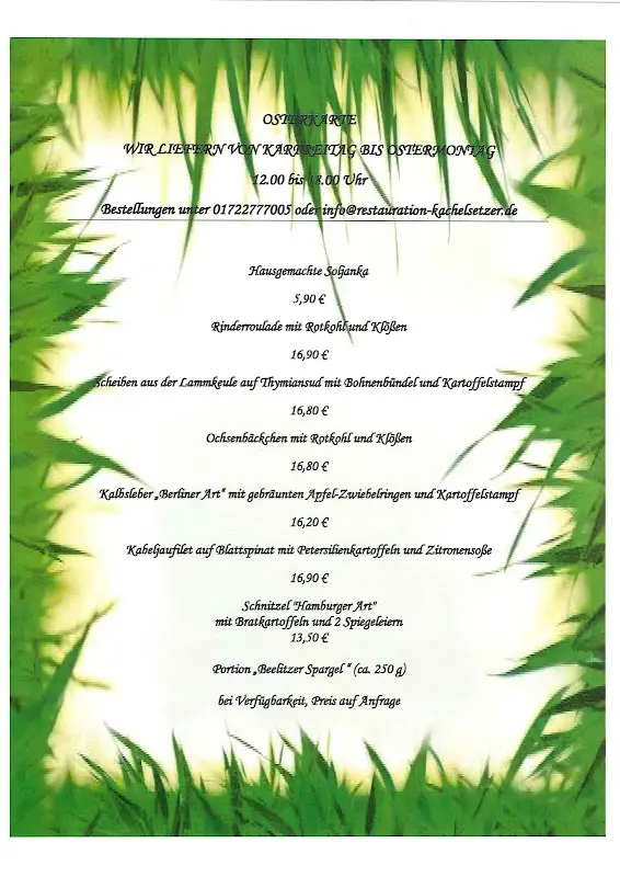 Menu_Restaurant Kachelsetzer_Berlin_image_1