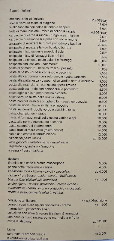 Menu_Anna & Angelo, Sapori Italiani_Berlin_image_2