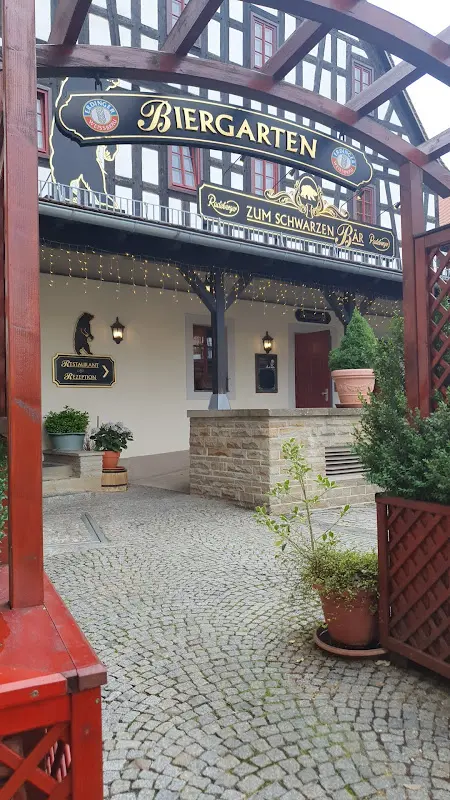 Zum Schwarzen Bär ristorante a Hermsdorf