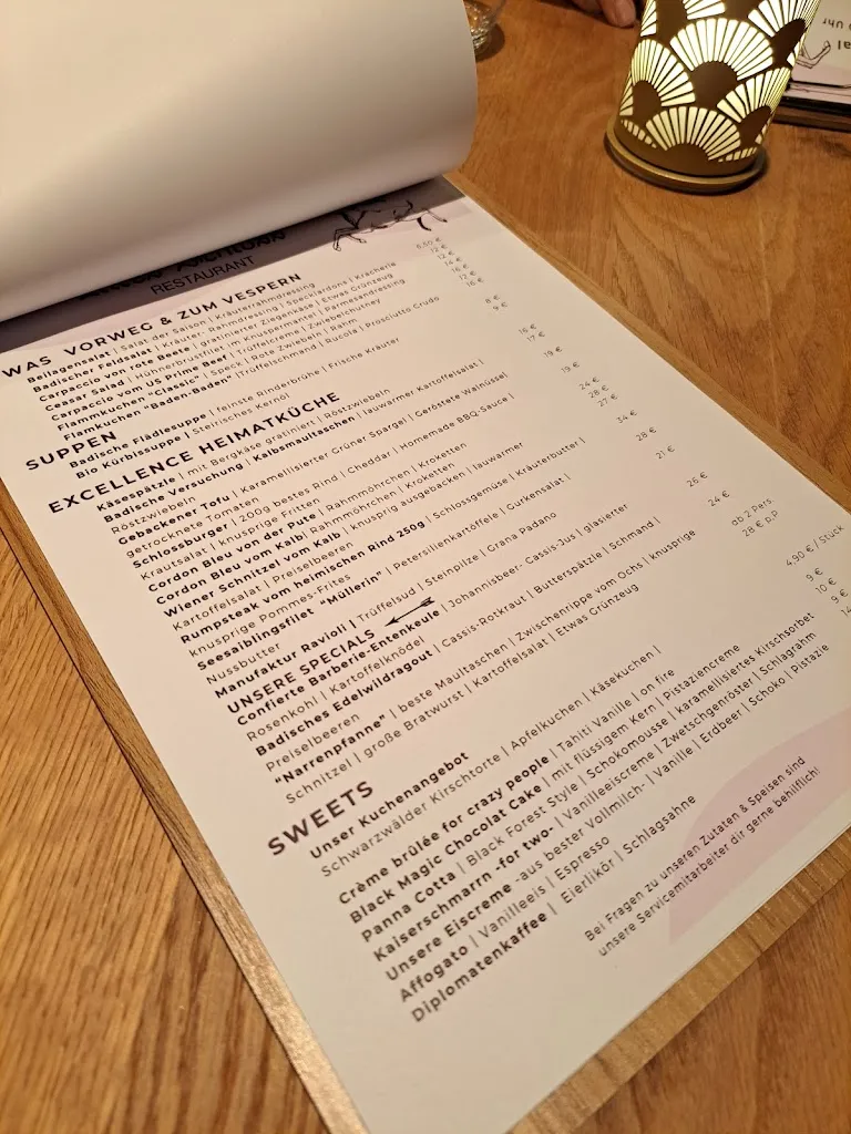 Menu_Restaurant Altes Schloss_Baden-Baden_image_1